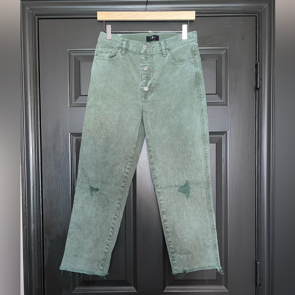 7 for all Mankind Cropped Straight